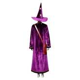 Halloweentown Marnie Piper Robe Hat Bag Witch Outfits Cosplay Costume Halloween Carnival Suit